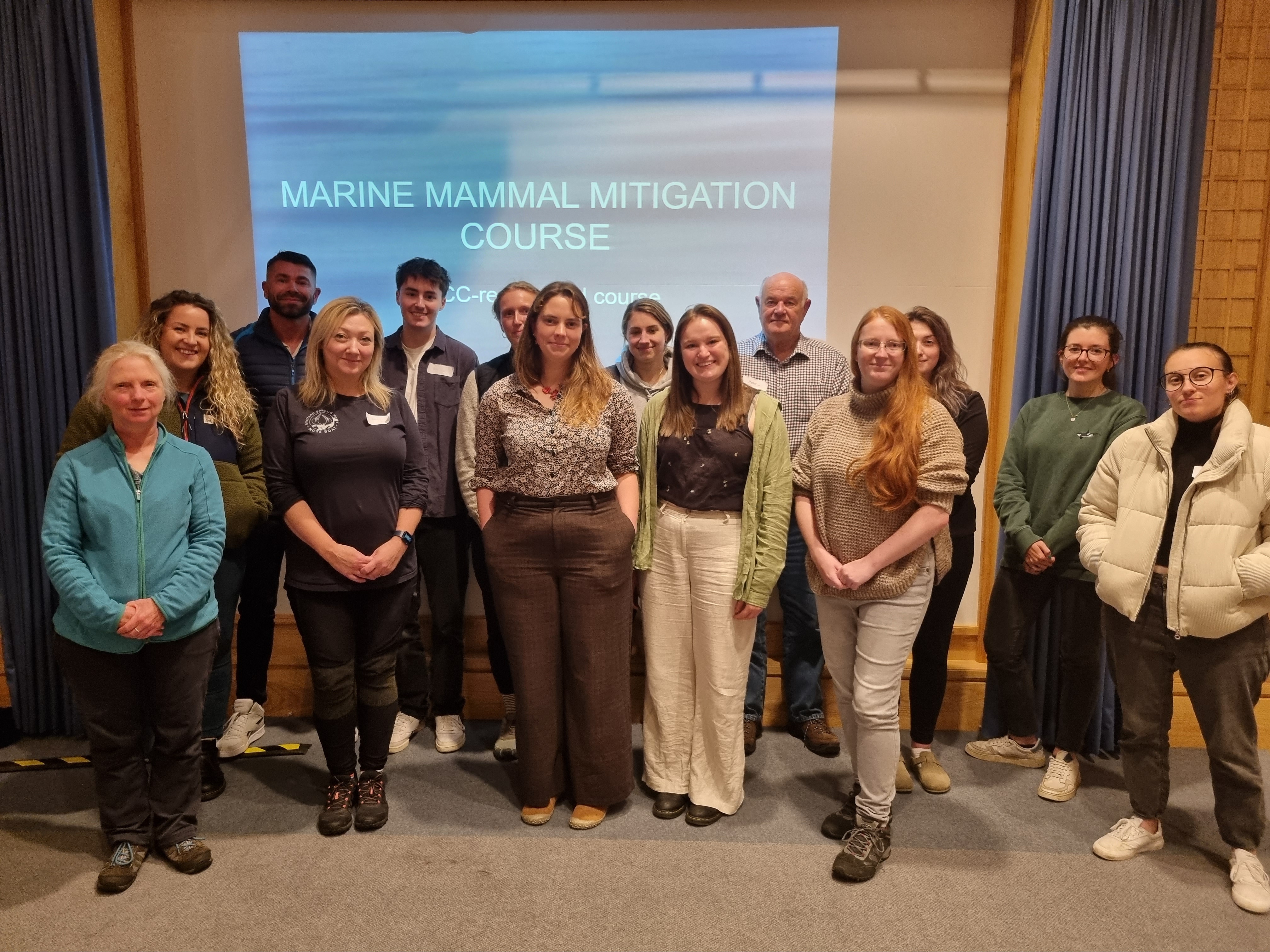 ESB and UHI Marine Mammal Observer Training Course.